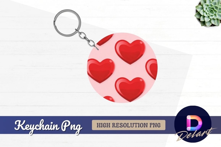 Red Hearts Png Image 12