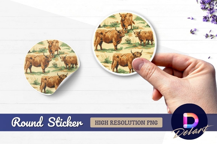 Highland Cow Clipart Image 16