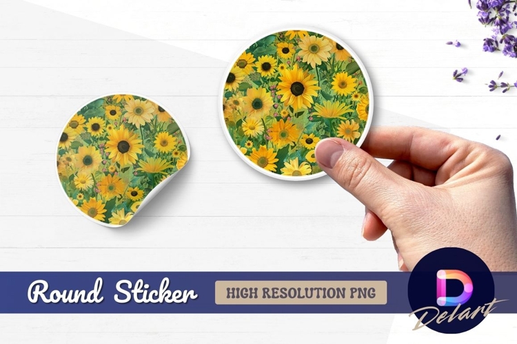 Sunflower Clipart Image 11