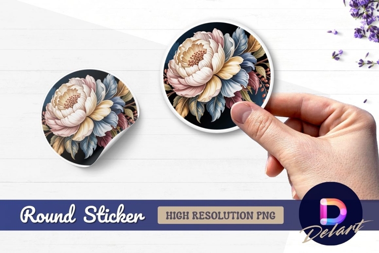 Peony Clipart Image 2