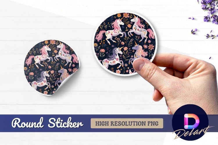 Flower Sticker Png Image 16