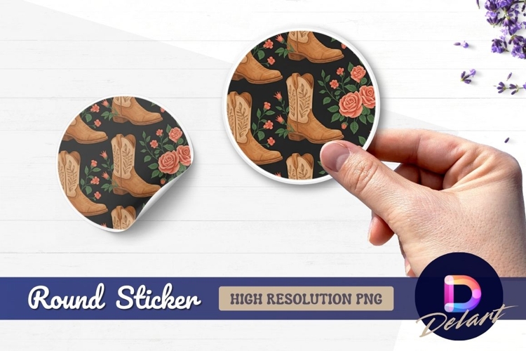 Cowboy Boots Clipart Image 11