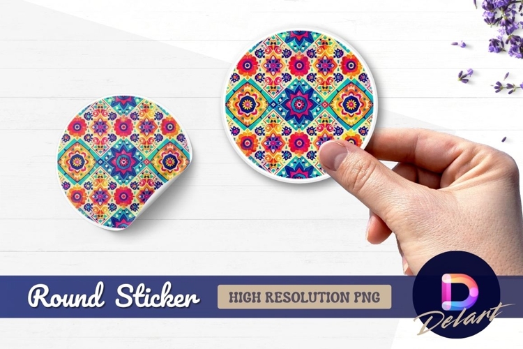 Flower Sticker Png Image 13