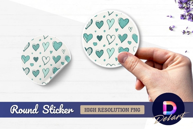 Blue Heart Clipart Image 4