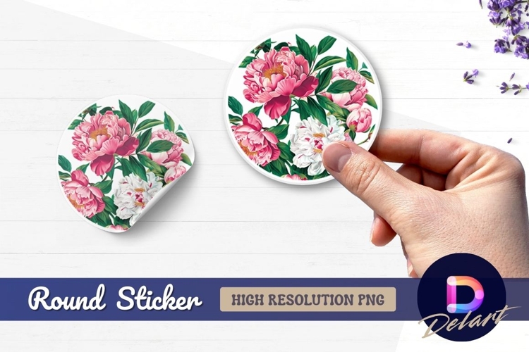 Peony Clipart Image 2