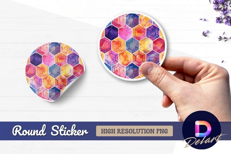 Hexagon Clipart Image 9