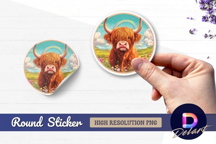 Highland Cow Clipart Image 16