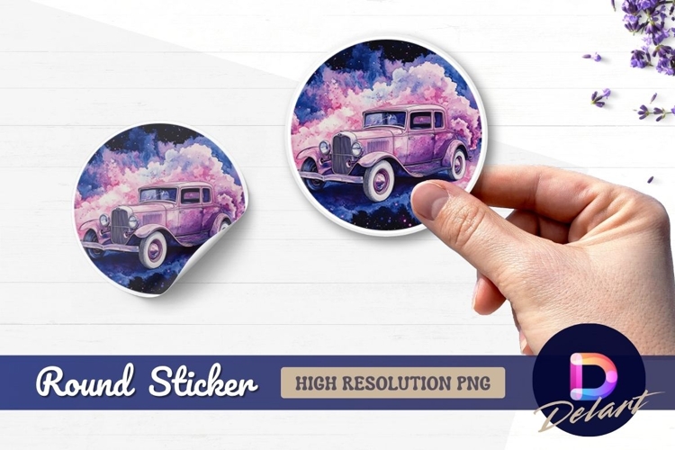 Vintage Car Clipart Image 3