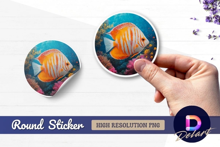 Tropical Fish Clipart Image 4