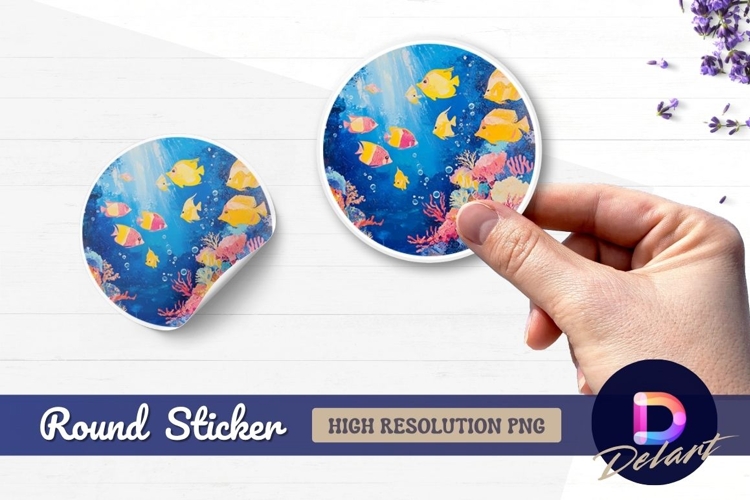 Tropical Fish Clipart Image 2