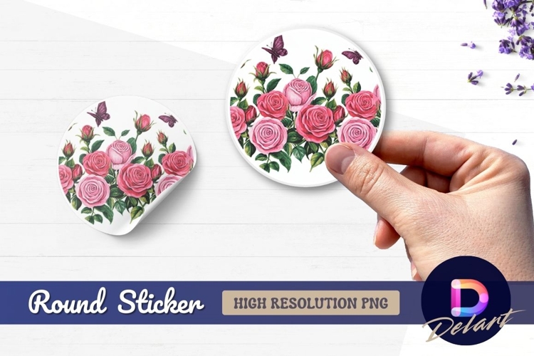 Purple Rose Png Image 9