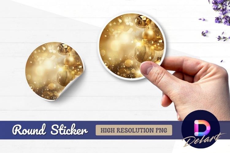 Golden Glitter Png Image 3