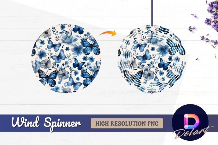 Blue Flowers Clipart Image 9