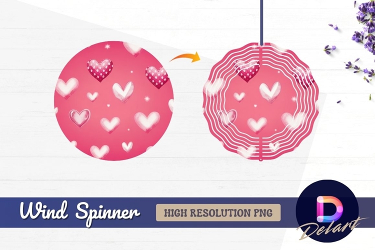 Pink Heart Background Image 22