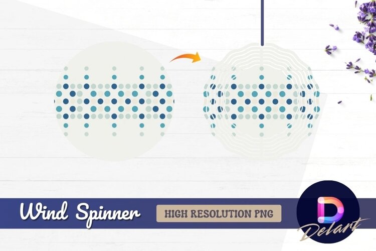 Teal round wind spinner png seamless Round Wind Spinner PNG example image 1