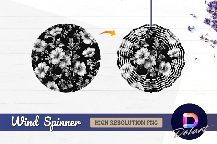 Flower Clipart Black And White Image 21