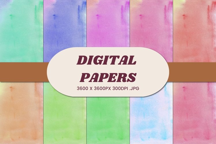 Watercolor Paint Clipart Image 3
