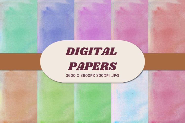 Watercolor Paint Clipart Image 11