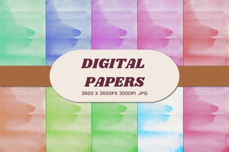 Watercolor Paint Clipart Image 6