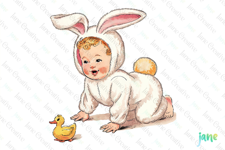 Easter Black And White Clipart Image 6