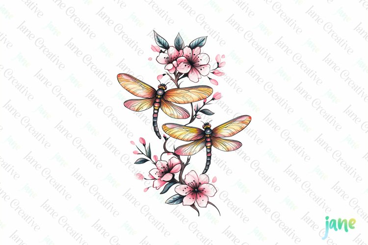 Dragonfly Clipart Image 2