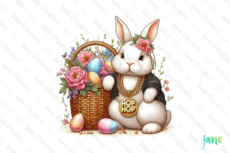 Easter Bunny Clipart Image 4