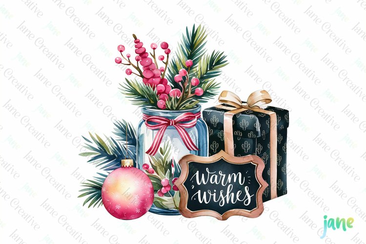Christmas Card Clipart Image 5
