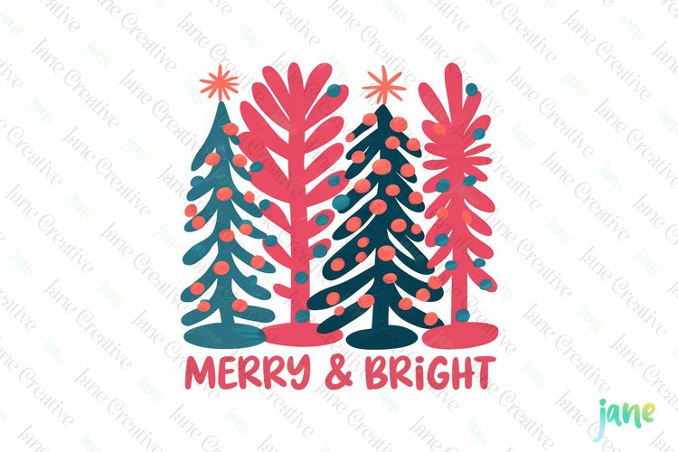 Merry   Bright Sublimation