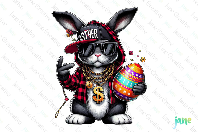 Easter Bunny Clipart Image 15