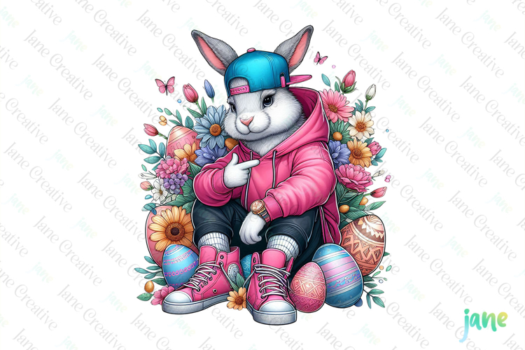 Easter Bunny Clipart Image 14