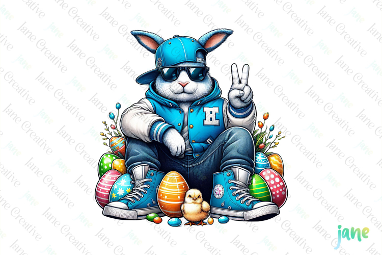 Easter Bunny Clipart Image 12