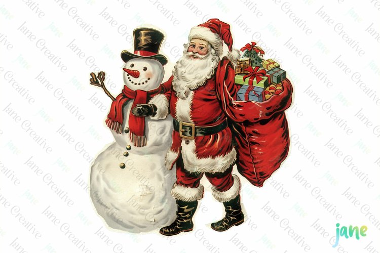 1950’s Retro Christmas Sublimation