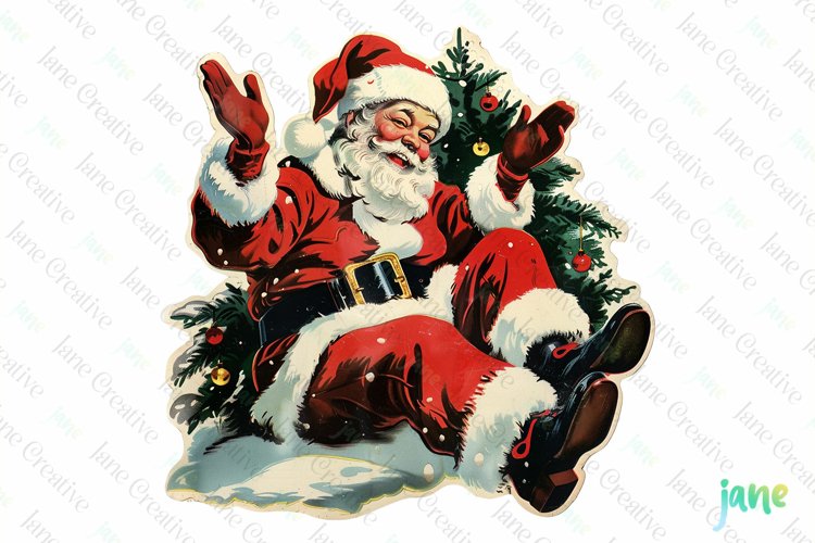 1950’s Retro Christmas Sublimation