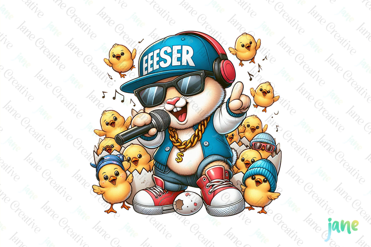 Easter Bunny Clipart Image 11