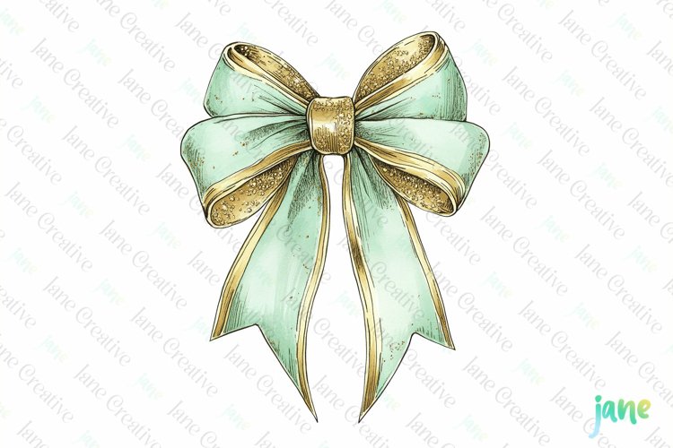 Christmas Bow Clipart Image 19