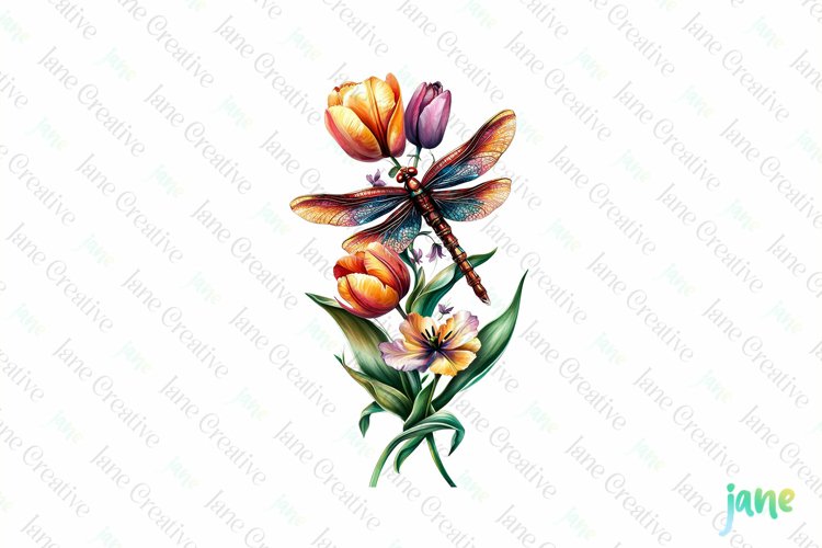 Tulip Illustration Image 7