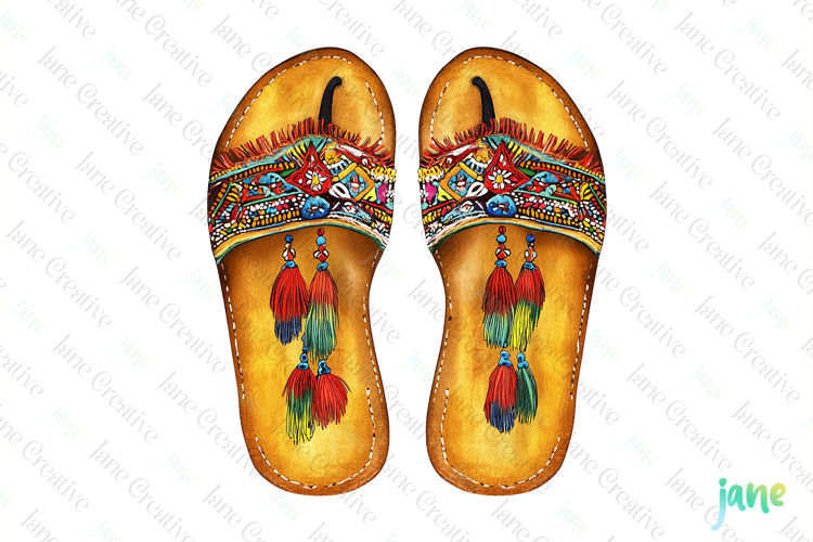 Slippers Clipart Image 19