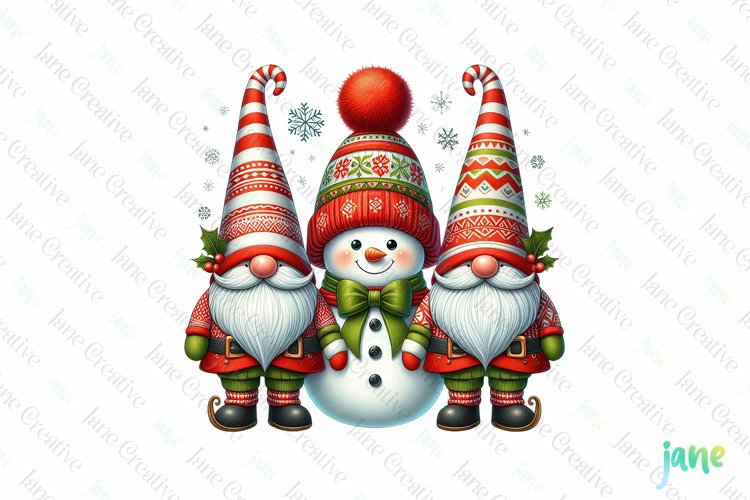 Cute Snowman Clipart Image 3