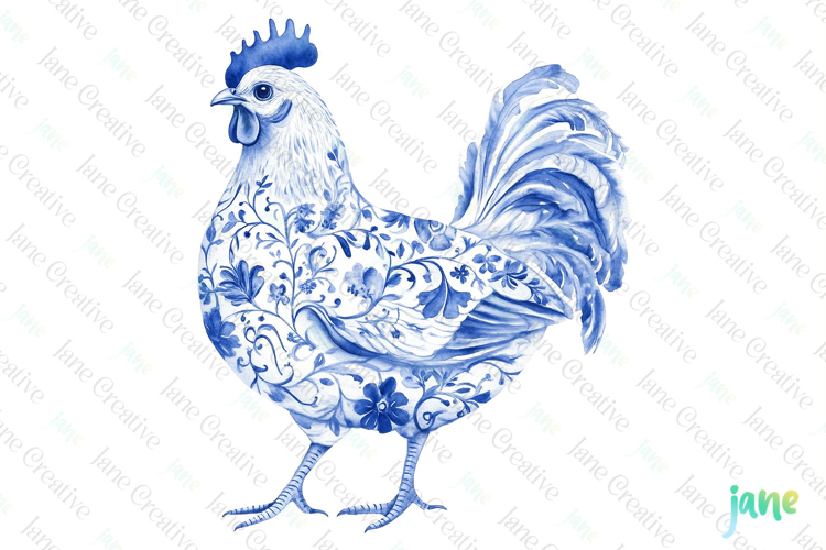 Rooster Clipart Image 16
