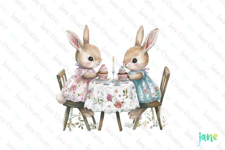 Easter Bunny Clipart Image 13
