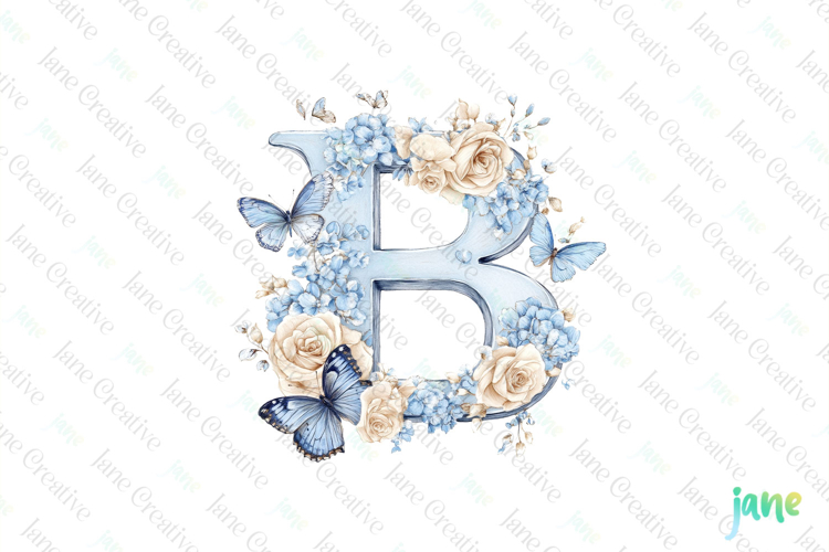 Letter B Clipart Image 24