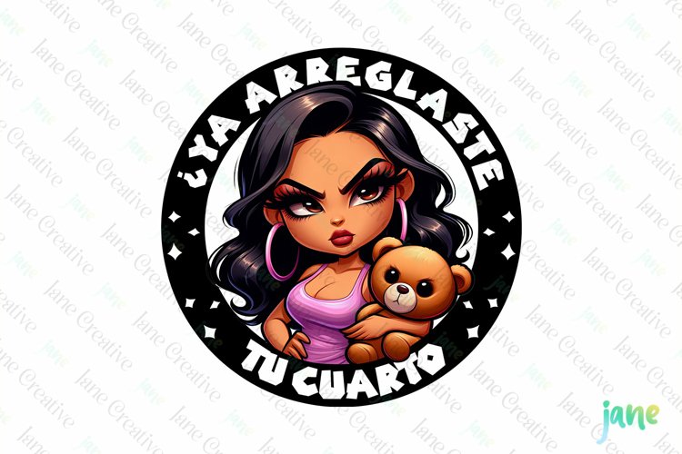 Latina Mom Sayings Clipart example image 1