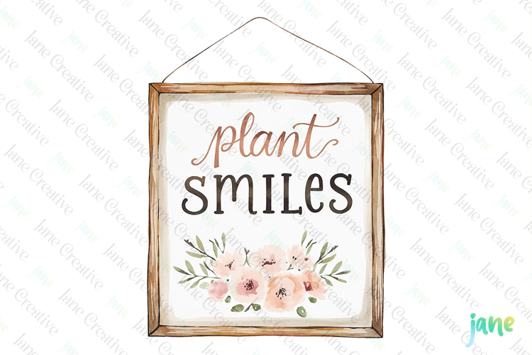 Sign Board Gardening Sublimation Clipart