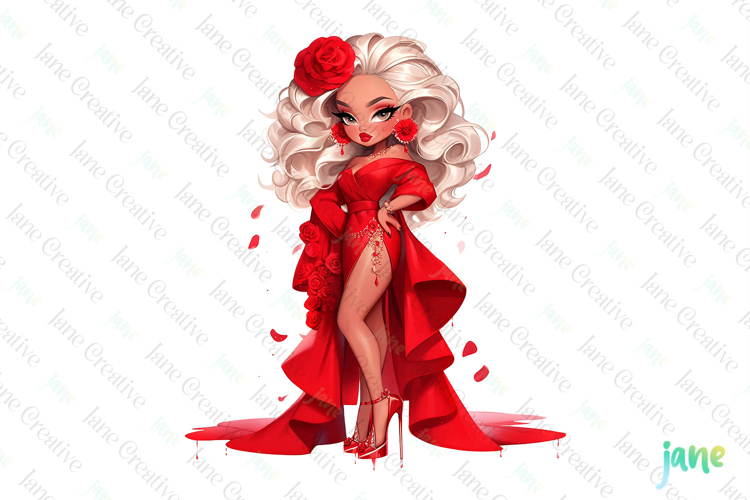 Fashion Girl Clipart Image 23