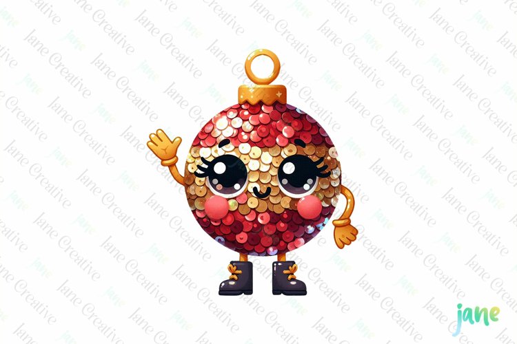 Christmas Ornament Clipart Image 11