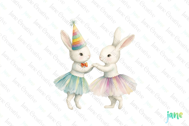 Easter Bunny Clipart Image 7