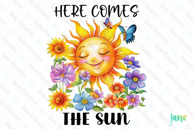 Positive Sunshine Quotes Sublimation
