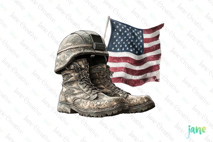 American Flag Clipart Image 6