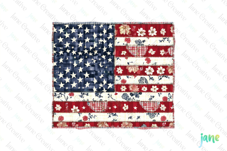 American Flag Clipart Image 5