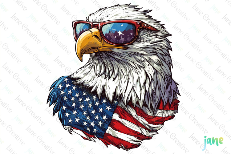 American Flag Clipart Image 2